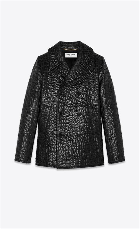 ysl jacke damen|SAINT LAURENT Coats and Jackets for Women .